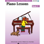 Piano Lessons Book 2 - Hal Leonard Student Piano Library - Audio Access Included -