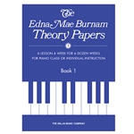 Edna Mae Burnam Theory Papers - Book 1 -