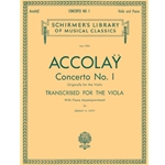 Concerto No. 1 Transcribed for the Viola -