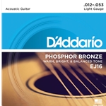 D'Addario Acoustic Guitar Set - Phosphor Bronze