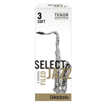 D'Addario Select Jazz Filed Tenor Sax Reeds - Box of 5