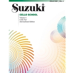Suzuki Cello School, Volume 4 - International Edition -