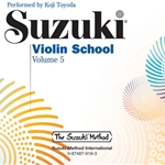 Suzuki Violin School, Volume 5 CD -