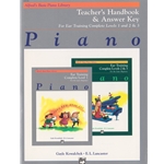 Alfred's Basic Piano Library: Ear Training Teacher's Handbook and Answer Key Complete - 1 - 3