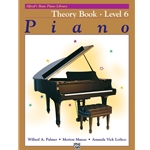 Alfred's Basic Piano Library: Theory Book - 6