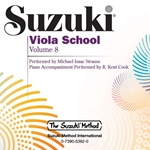 Suzuki Viola School, Volume 8 CD -