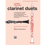 Learn to Play Clarinet Duets Book 1 -
