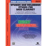 Student Instrumental Course: Studies and Melodious Etudes for Bass Clarinet - Level 2 - Intermediate