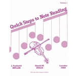Quick Steps to Note Reading, Volume 1 - Beginning