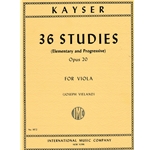 36 Studies Op.20 -