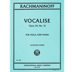 Vocalise Op.34, No.14 -