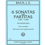6 Sonatas and Partitas -