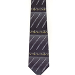 Tie with Flute & Note Design