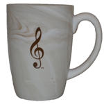 Marbleized Mug - Tan