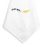 "Blow Here" Handkerchief