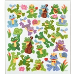 Musical Frogs Stickers
