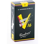 Vandoren Alto Sax Reeds - V16 - Box of 10