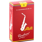 Vandoren Alto Sax Reeds - Java Red - Box of 10