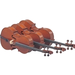 Yamaha AVC5-14S/GL Cello - Glasser Bow 1/4
