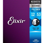 Elixir Acoustic Guitar Set - Polyweb Coated 80/20 Bronze