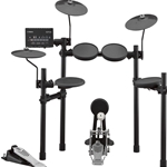 Yamaha DTX452K Electronic Drum Set with Kick Pad, Pedal, and 3 Zone Snare