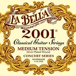 La Bella 2001MED 2001 Classical Guitar Set Medium Tension