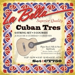 La Bella CT750 Cuban Tres String Set - Silk & Steel 12-31