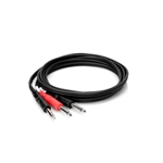 Hosa Insert Cable - 
1/4 in TRS to Dual 1/4 in TS - 10'