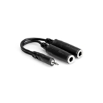 Hosa Y Cable - 
3.5 mm TRS to Dual 1/4 in TRSF