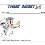Tally Sheet Post It Notes -