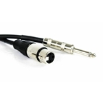 RapcoHorizon N1HZ-30 Mic Cable - Hi-Z - XLR-1/4" - 30'