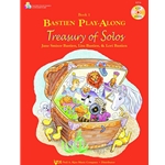 Bastien Play Along Treasury Of Solos 1 w/CD -