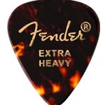 Fender 351 Standard Shape Pick Pack (12) Extra Heavy