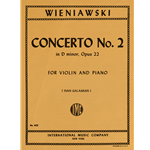 Concerto No. 2 in D minor, Op. 22 -