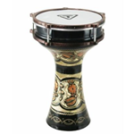 Tycoon Percussion TDA-CO25 Turkish Darbuka Engraved Copper w/Bag 7.75" Head