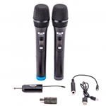 CAD Audio GXLD2QM Dual Wireless Handheld Mic w/ Battery Powered Receiver