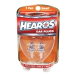 Hearos H311 Hi-Fi Ear Plugs - 1 Pair - Small NRR 12db