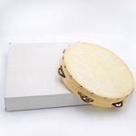 Cardinal Percussion CPTAMB10S06H Tambourine With Head 10"