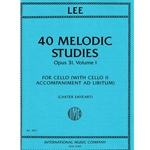 40 Melodic Studies Opus 31, Volume 1 -