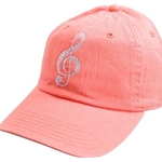 AIM MUHW13 Hat with G Clef Rhinestones One Size