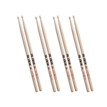 Vic Firth VFP2B32B1 American Classic Drumstick Value Pack Wood Tip 2B