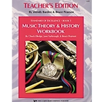 Standard of Excellence: Theory & History Workbook Book 1 - Teacher's Edition -