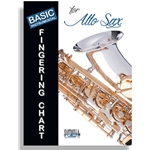 Basic Instrumental Fingering Chart for Alto Sax -