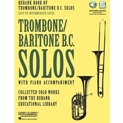 Rubank Book of Trombone/Baritone B.C. Solos - Easy to Intermediate