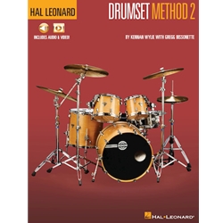 Hal Leonard Drumset Method 2 w/Audio -