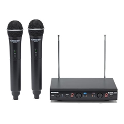 Samson SWS212HH-E Stage 212 - Dual Handheld Wireless Mic System