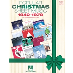 Popular Christmas Sheet Music: 1940-1979 -