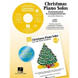 Hal Leonard Student Piano Library - Christmas Piano Solos Instrumental Accompaniments - 3