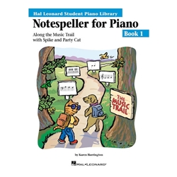 Hal Leonard Student Piano Library: Notespeller for Piano - Book - 1