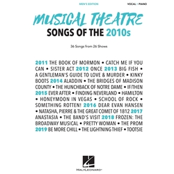 Musical Theatre Songs of the 2010s: Men's Edition -